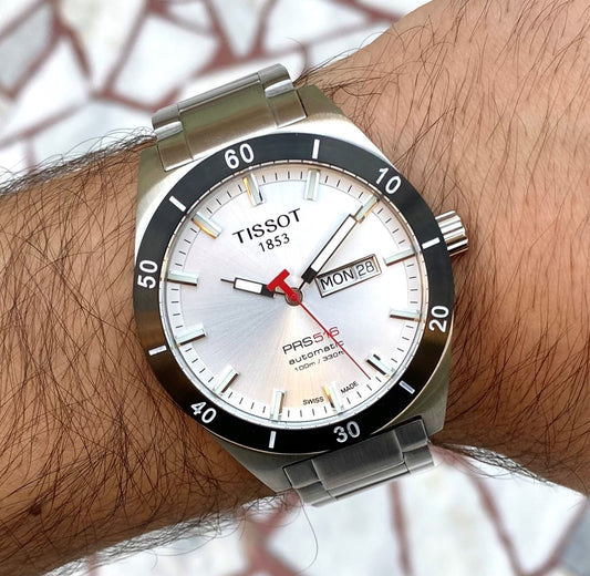 TST Sport Chrono Automatic White Dial